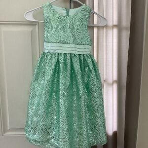 American Princess Green Sequin Dress